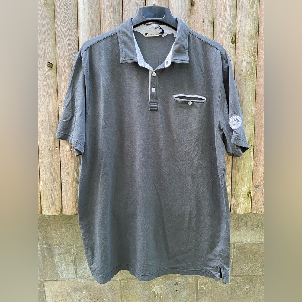 Travis Matthew Golf Polo Shirt Turner Hill Country Club Ipswich Massachusetts XL